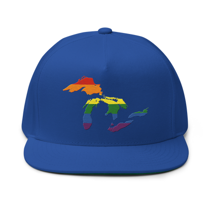 Great Lakes Snapback | 5-Panel - Rainbow Pride Edition