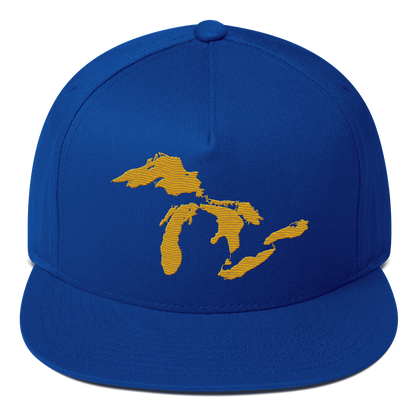 Great Lakes Snapback | 5-Panel - Gold