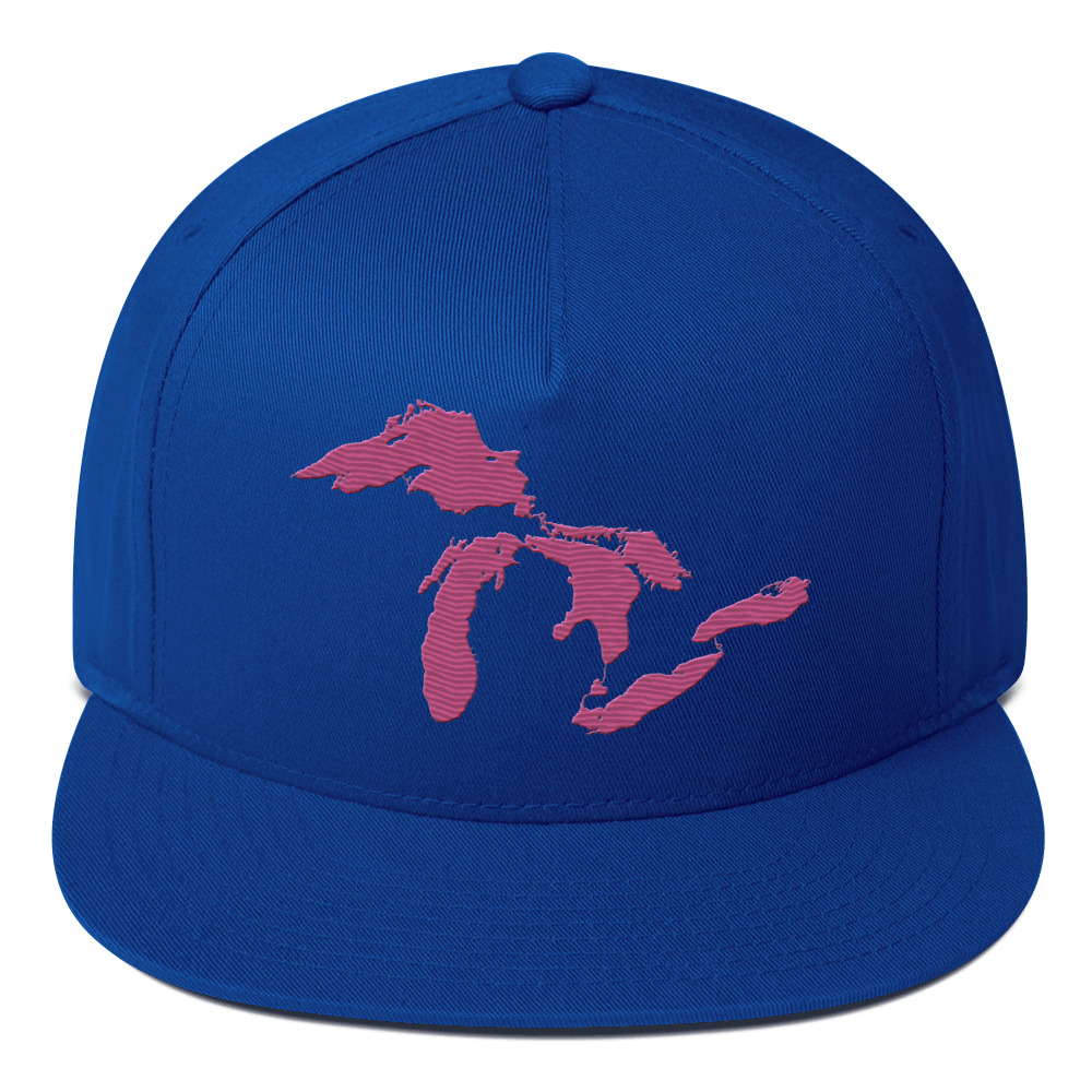 Great Lakes Snapback | 5-Panel - Apple Blossom Pink