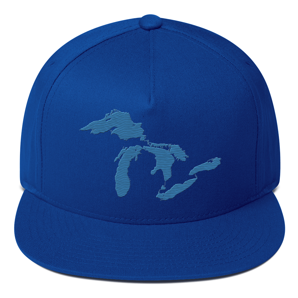 Great Lakes Snapback | 5-Panel - Superior Blue