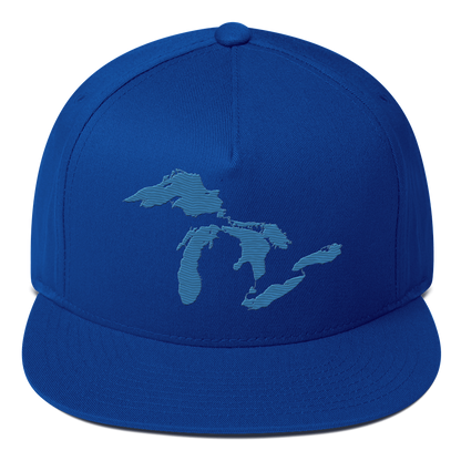 Great Lakes Snapback | 5-Panel - Superior Blue