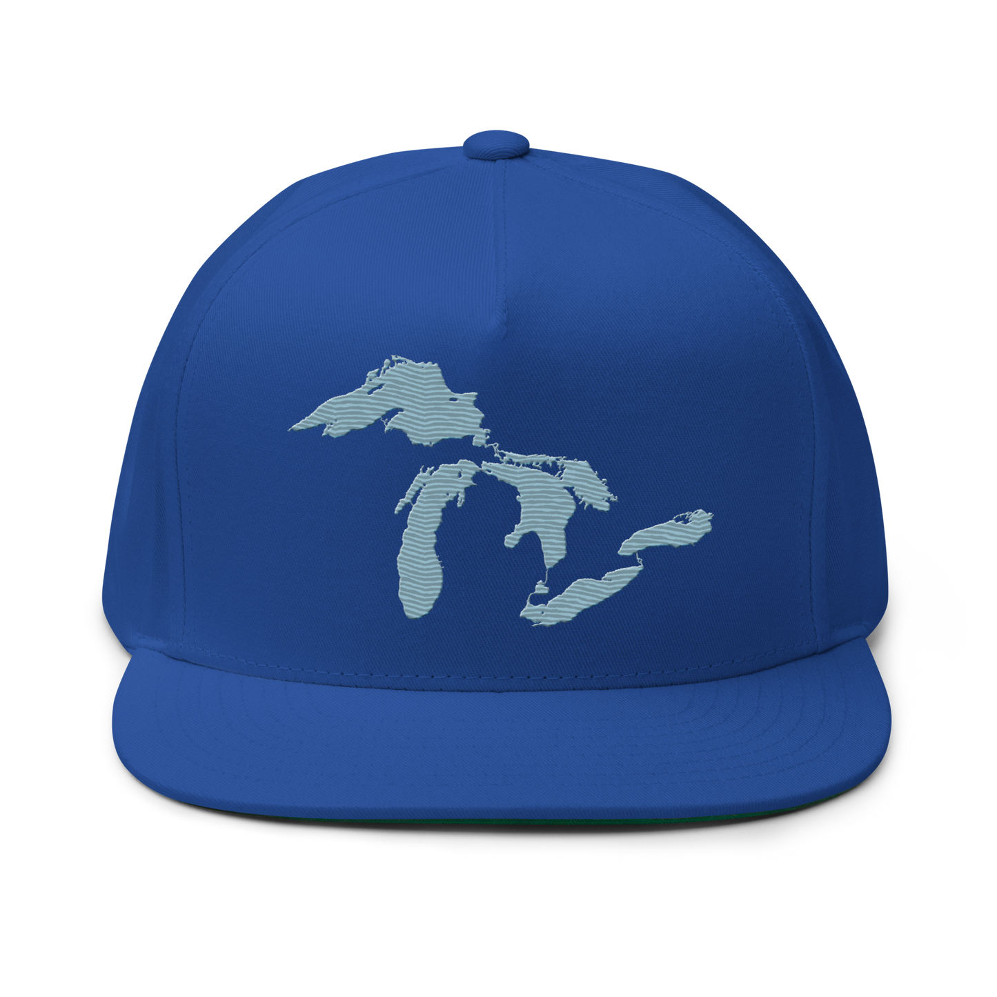 Great Lakes Snapback | 5-Panel - Opal Blue