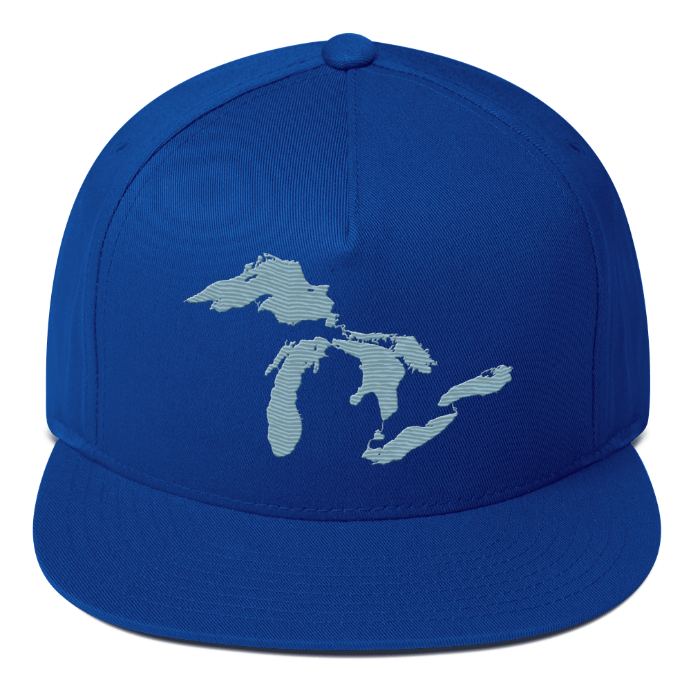 Great Lakes Snapback | 5-Panel - Opal Blue