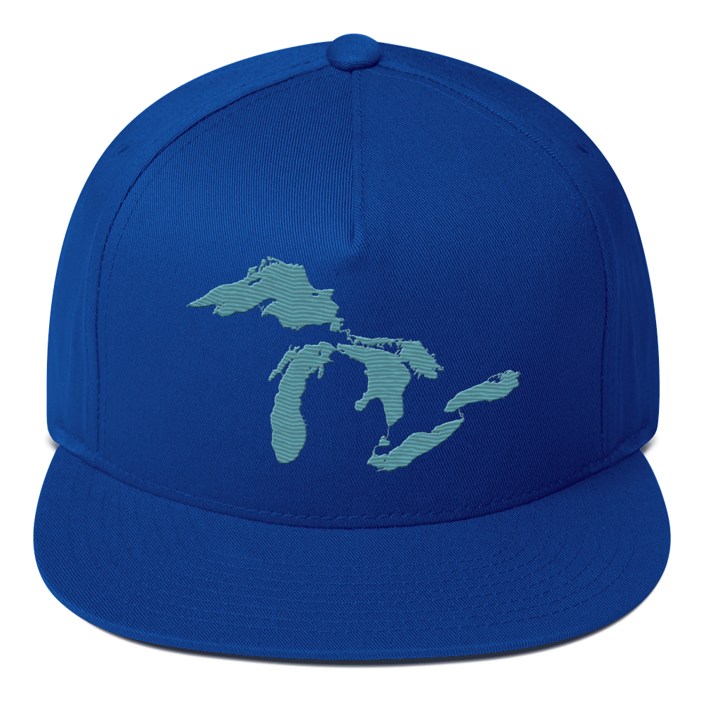 Great Lakes Snapback | 5-Panel - Huron Blue