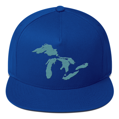 Great Lakes Snapback | 5-Panel - Huron Blue