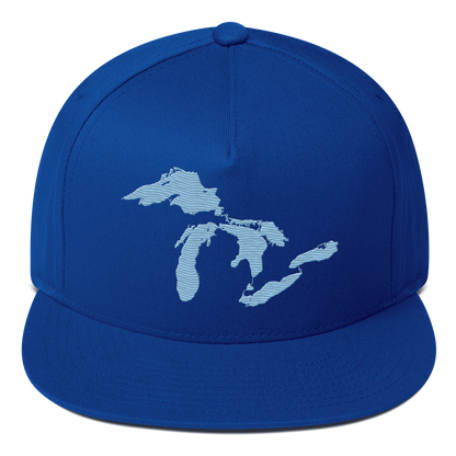 Great Lakes Snapback | 5-Panel - Romulus Blue