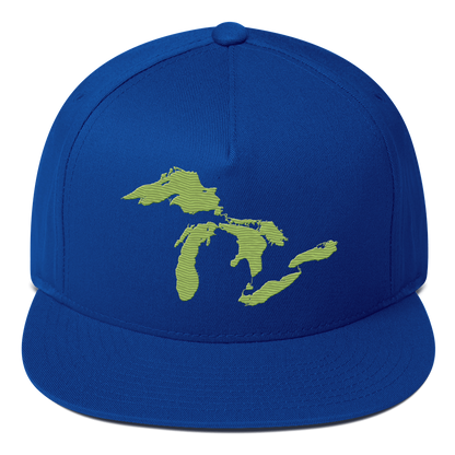 Great Lakes Snapback | 5-Panel - Gooseberry Green