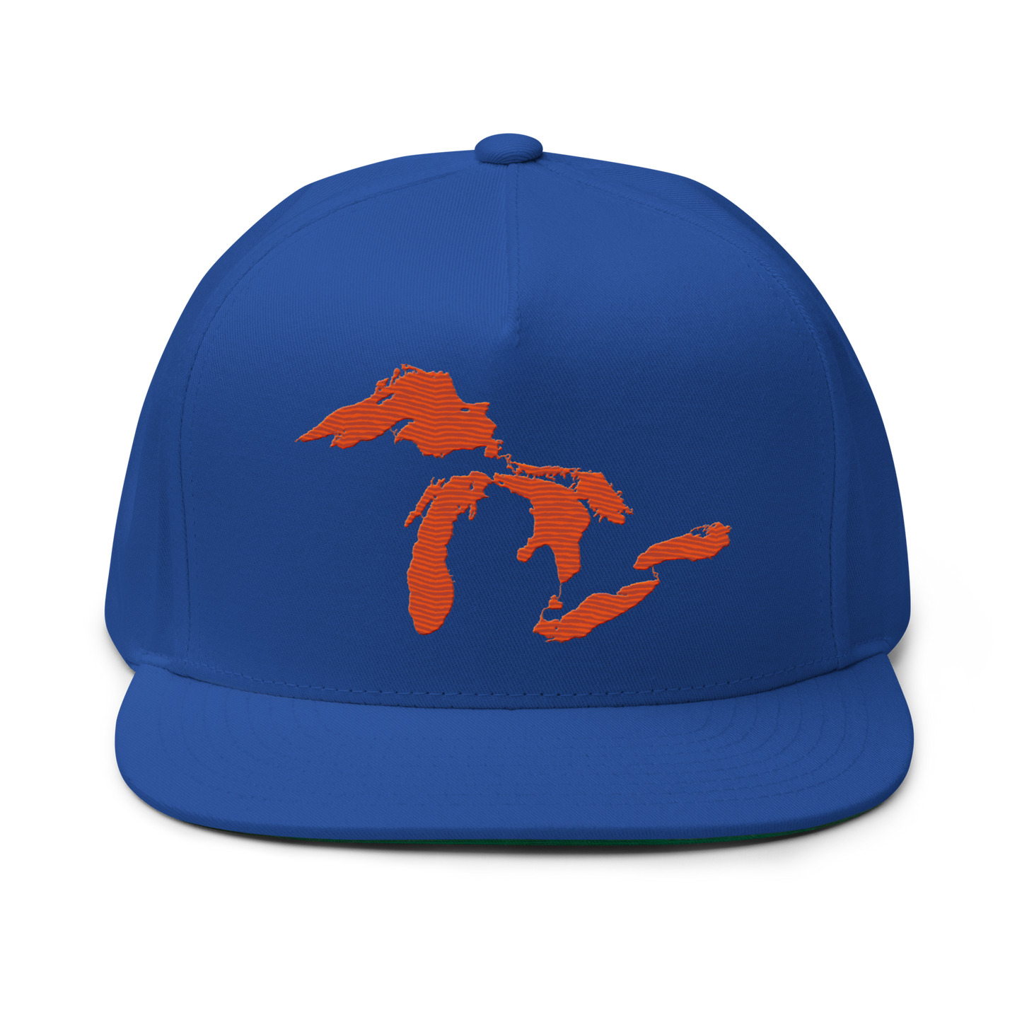 Great Lakes Snapback | 5-Panel - Maple Leaf Orange