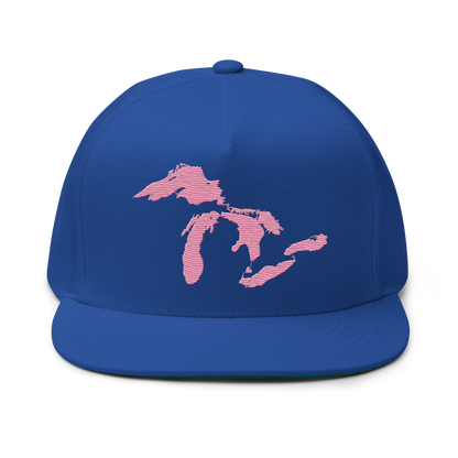 Great Lakes Snapback | 5-Panel - Caddie Pink