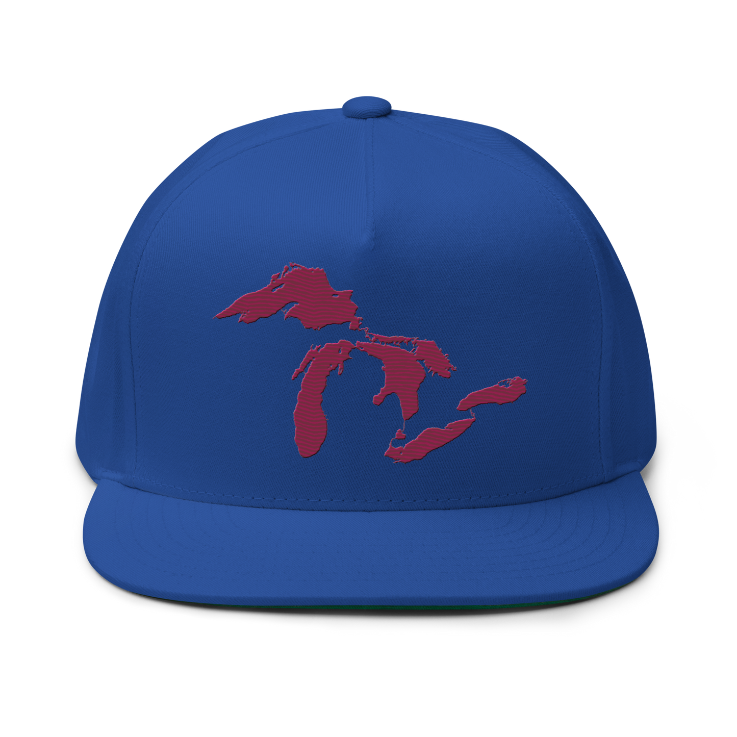 Great Lakes Snapback | 5-Panel - Ruby Red