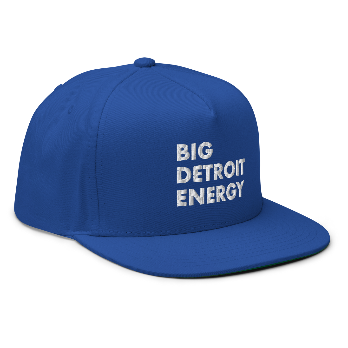 'Big Detroit Energy' Flat Bill Snapback