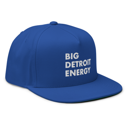 'Big Detroit Energy' Flat Bill Snapback