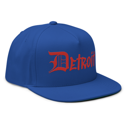 'Detroit' Snapback (OED Tag Font) | Aliform Red