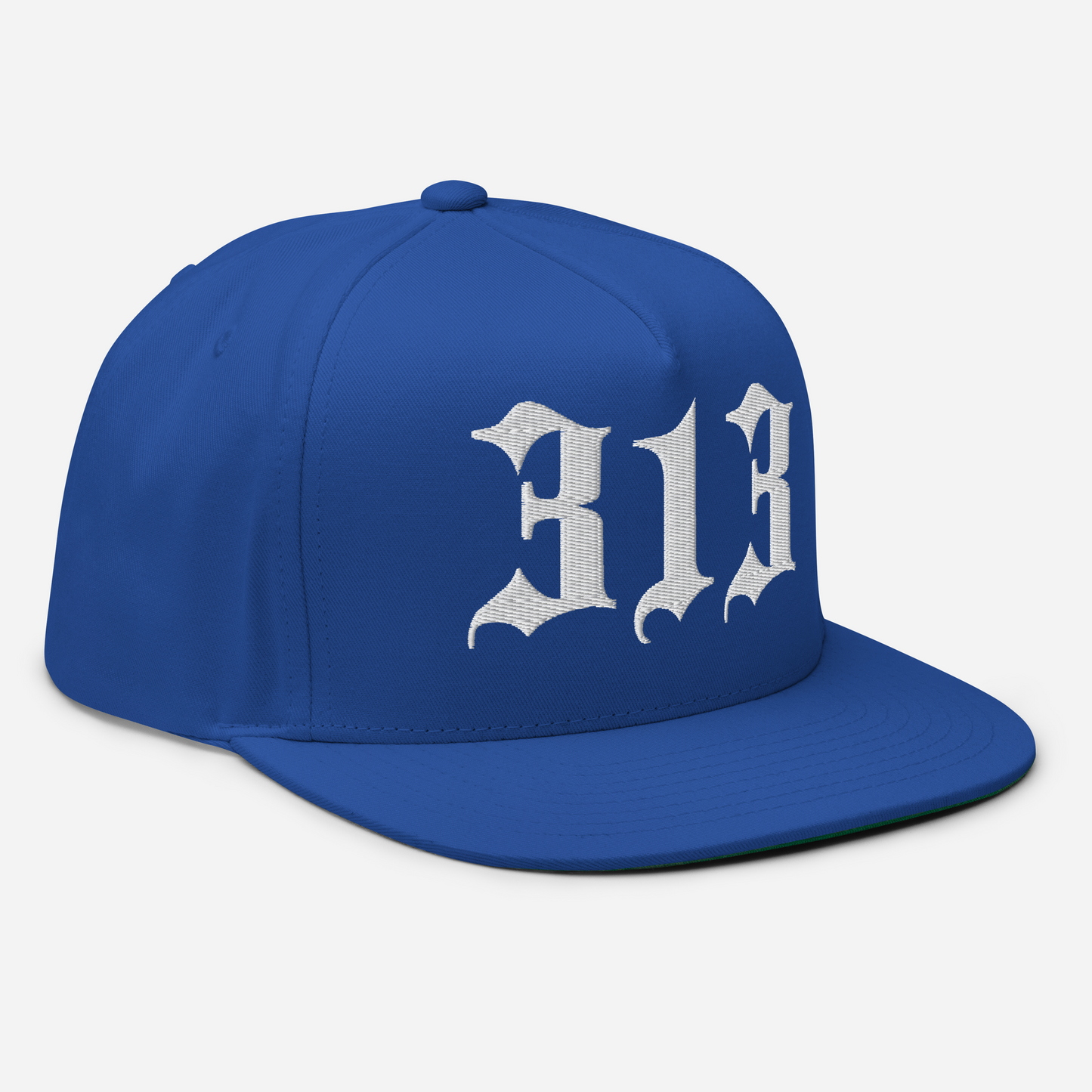 Detroit '313' Snapback (Old English Font) | 5-Panel