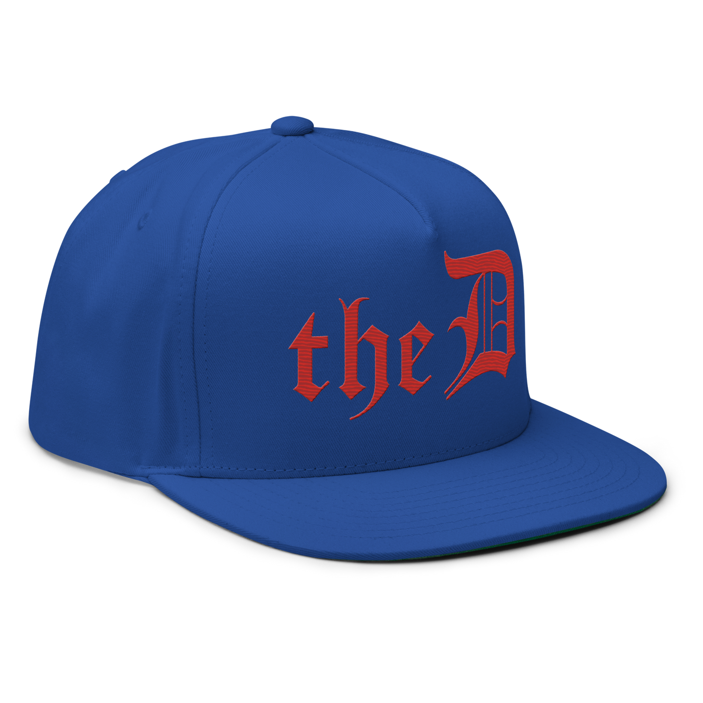 Detroit 'The D' Snapback | 5-Panel - Aliform Red