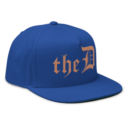 Detroit 'The D' Snapback | 5-Panel - Copper