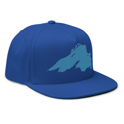 Lake Superior Snapback | 5-Panel - Traverse Blue