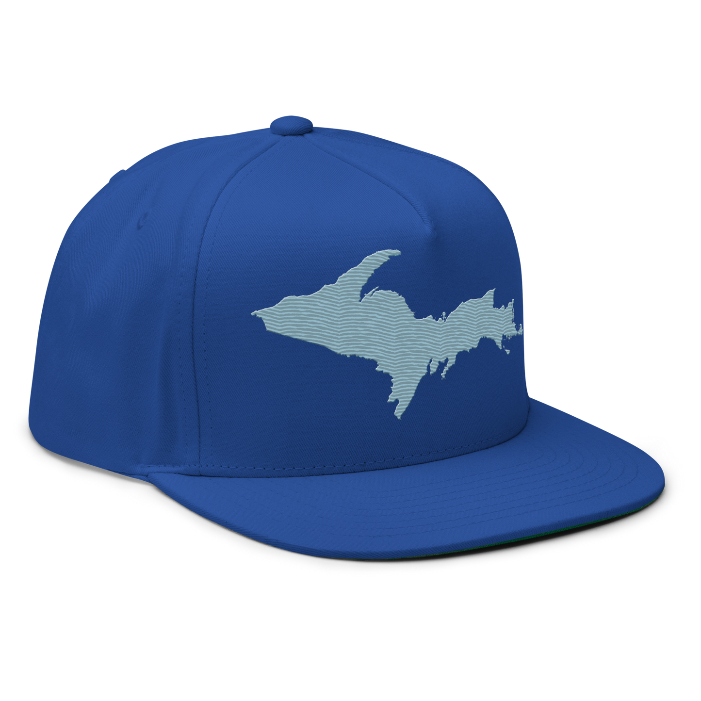 Upper Peninsula Snapback | 5-Panel - Opal Blue