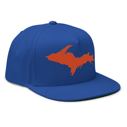 Upper Peninsula Snapback | 5-Panel - Maple Leaf Orange