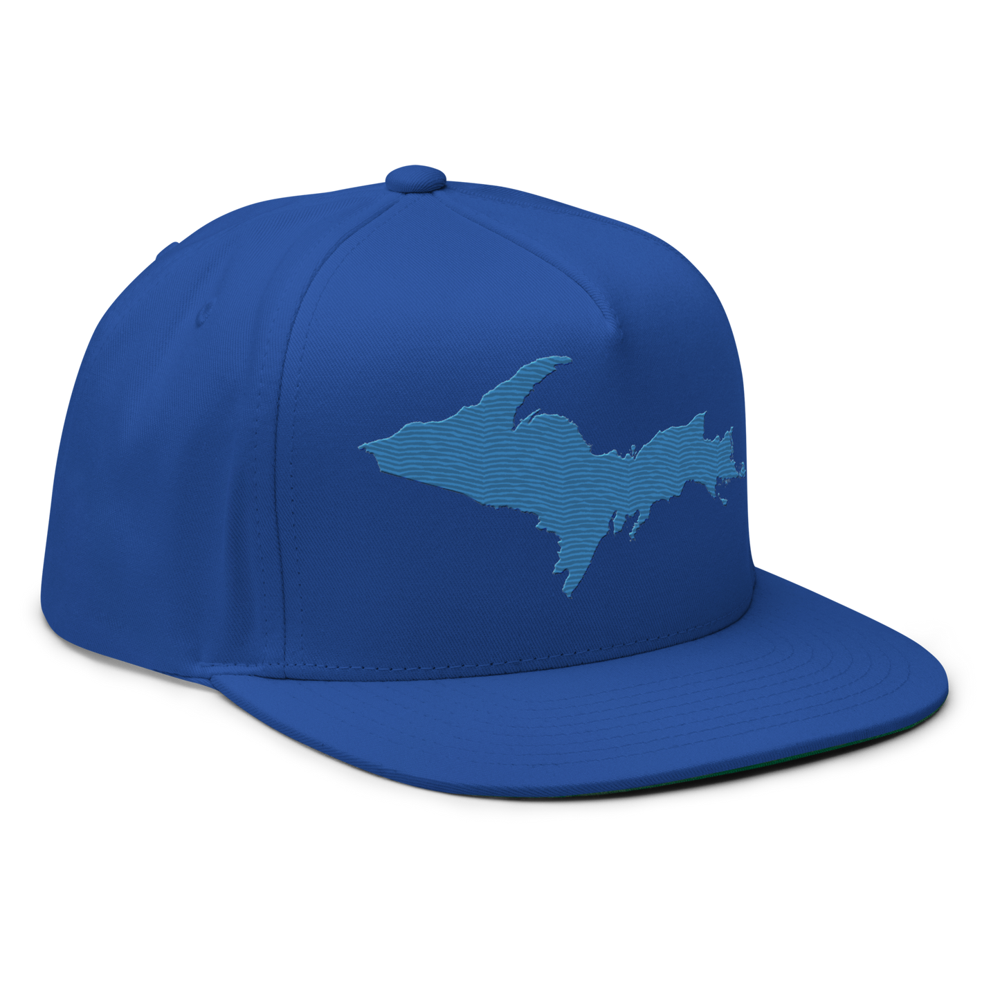 Upper Peninsula Snapback | 5-Panel - Superior Blue