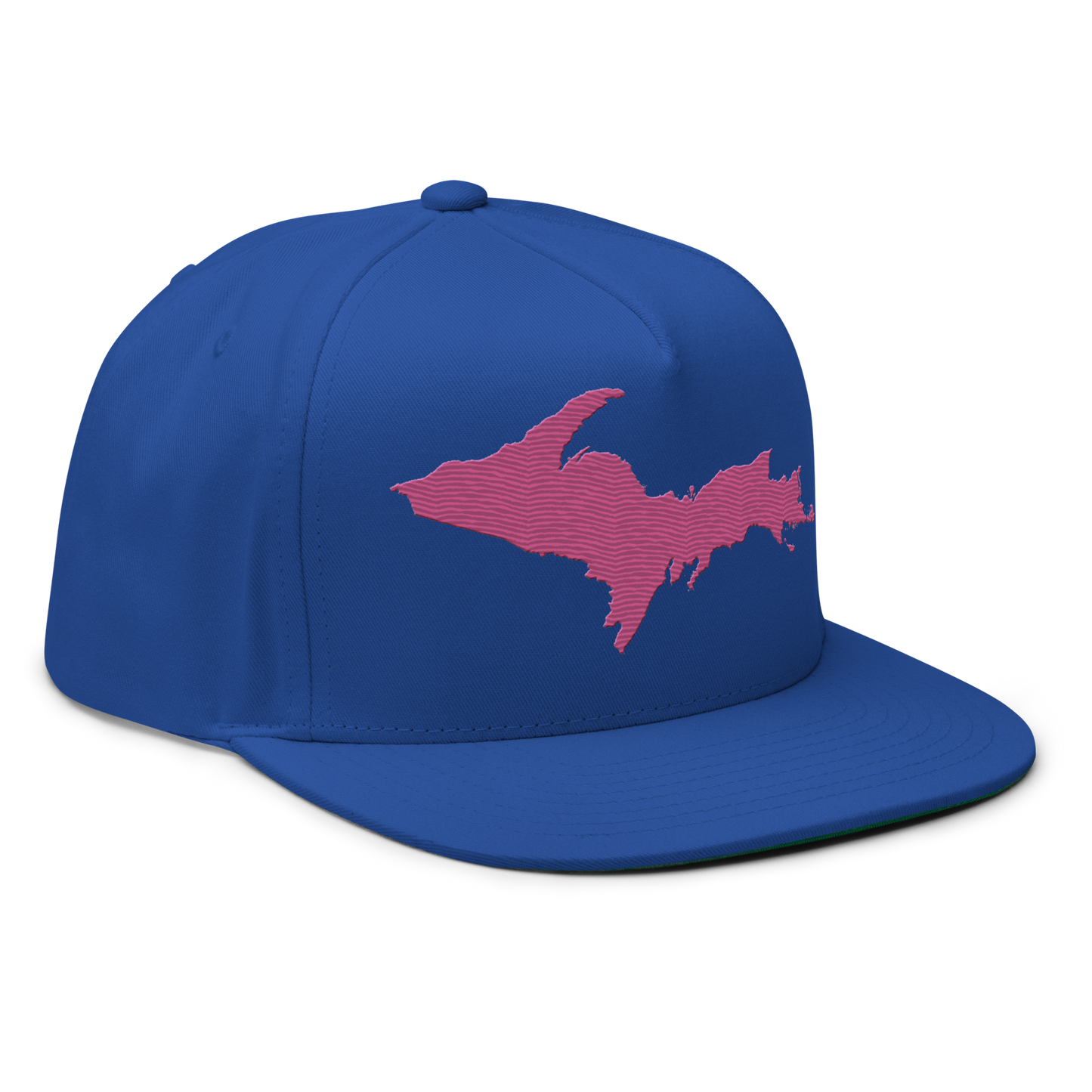 Upper Peninsula Snapback | 5-Panel - Apple Blossom Pink