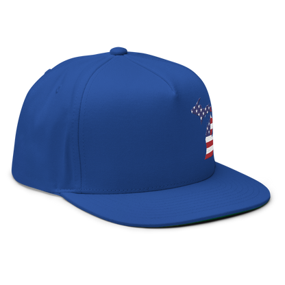 Michigan Snapback | 5-Panel - Patriotic Outline