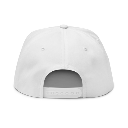 Detroit '313' Flat BIll Snapback (Silver Tag Font)