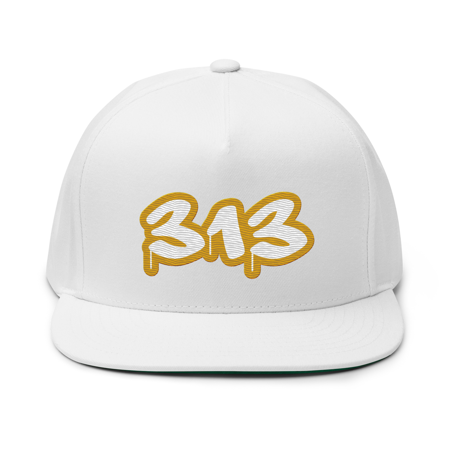 Detroit '313' Flat BIll Snapback (Gold Tag Font)