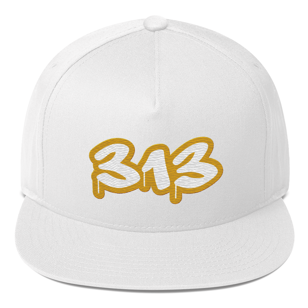 Detroit '313' Flat BIll Snapback (Gold Tag Font)