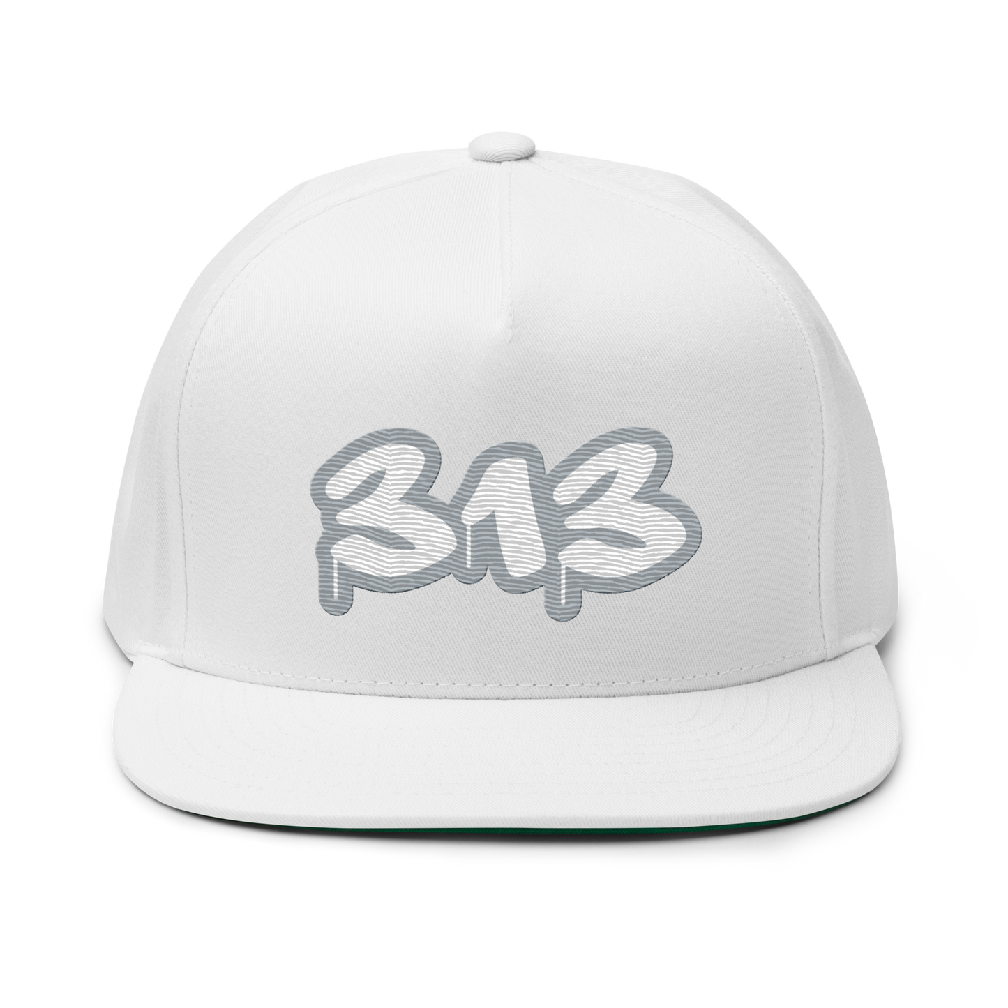 Detroit '313' Flat BIll Snapback (Silver Tag Font)