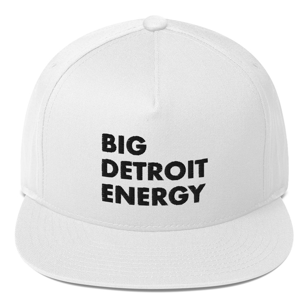 'Big Detroit Energy' Flat Bill Snapback