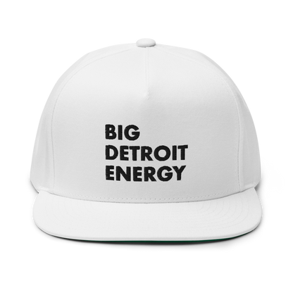 'Big Detroit Energy' Flat Bill Snapback