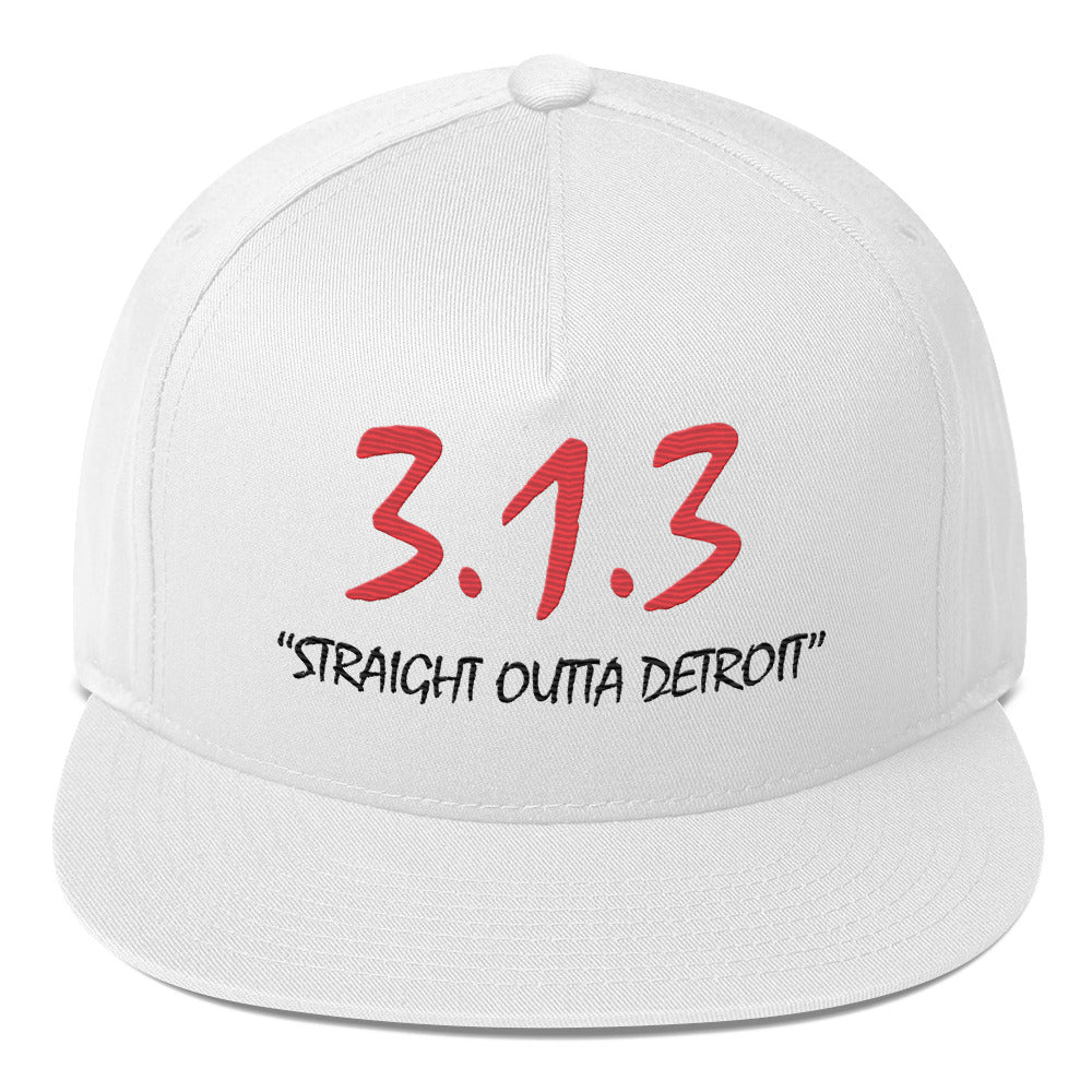 '313 Straight Outta Detroit' Snapback | 5-Panel