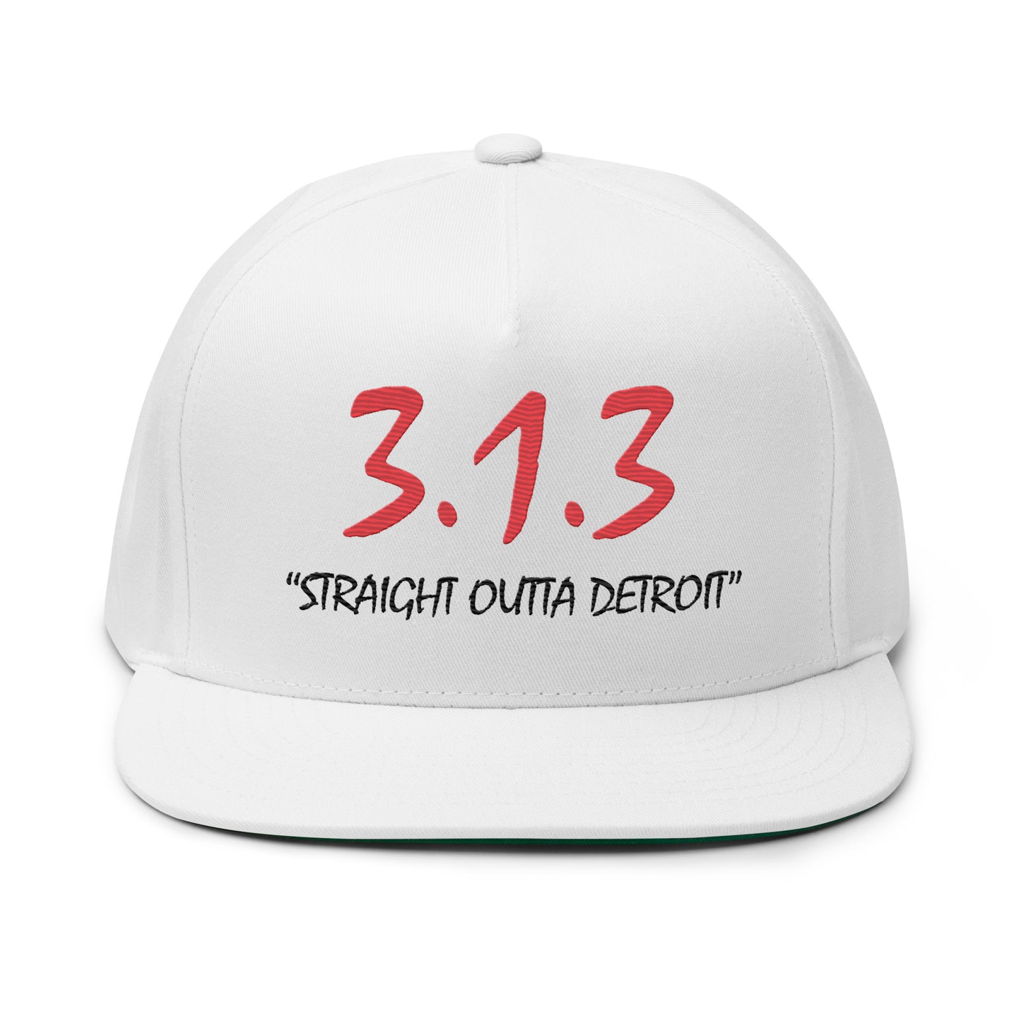 '313 Straight Outta Detroit' Snapback | 5-Panel