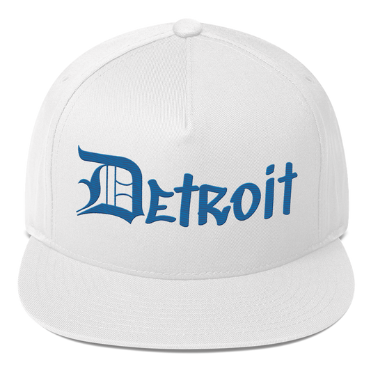 'Detroit' Snapback (OED Tag Font) | Azure