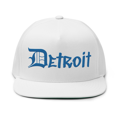 'Detroit' Snapback (OED Tag Font) | Azure