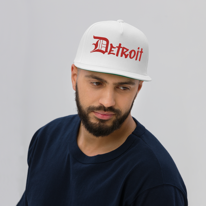 'Detroit' Snapback (OED Tag Font) | Aliform Red