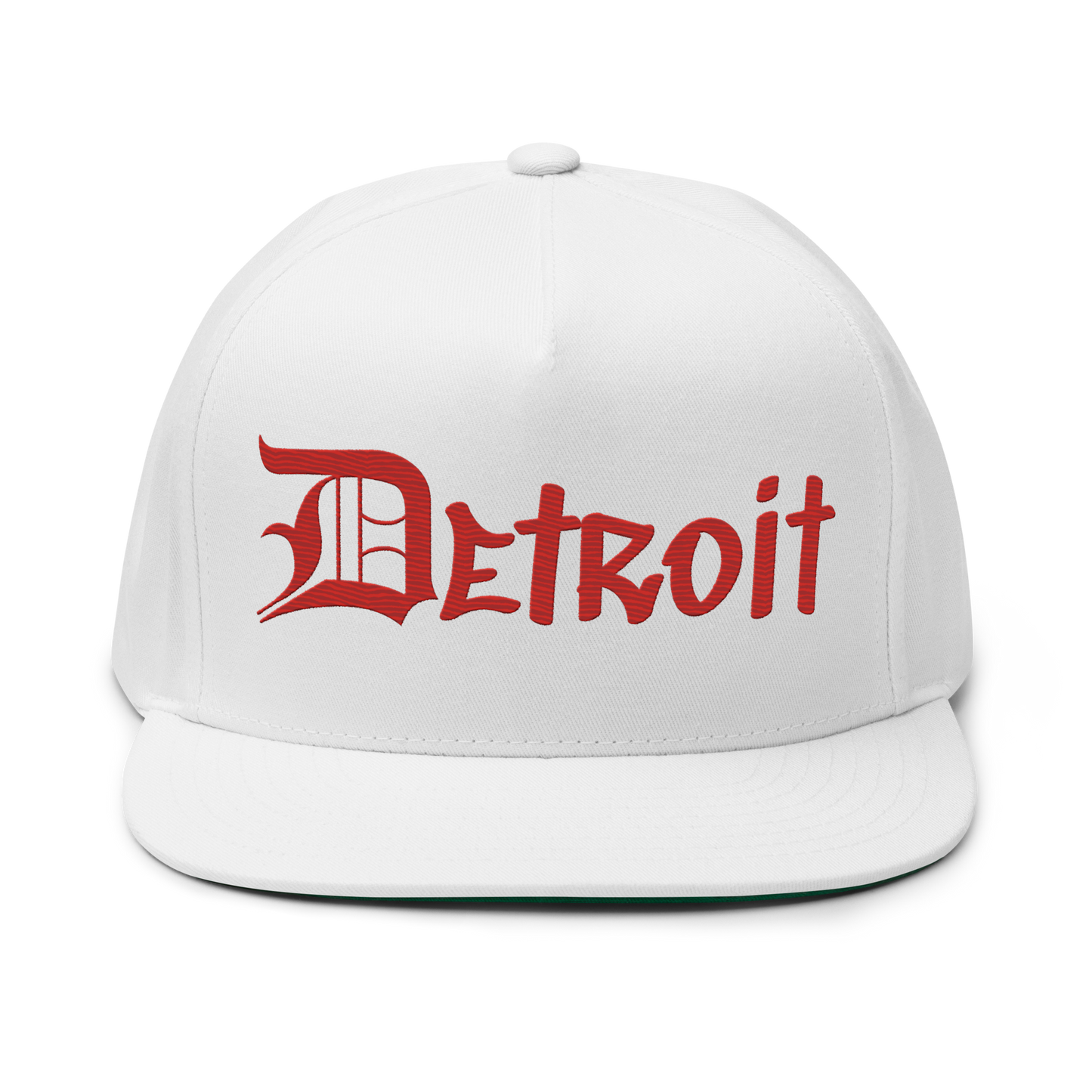 'Detroit' Snapback (OED Tag Font) | Aliform Red