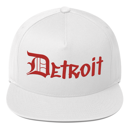 'Detroit' Snapback (OED Tag Font) | Aliform Red