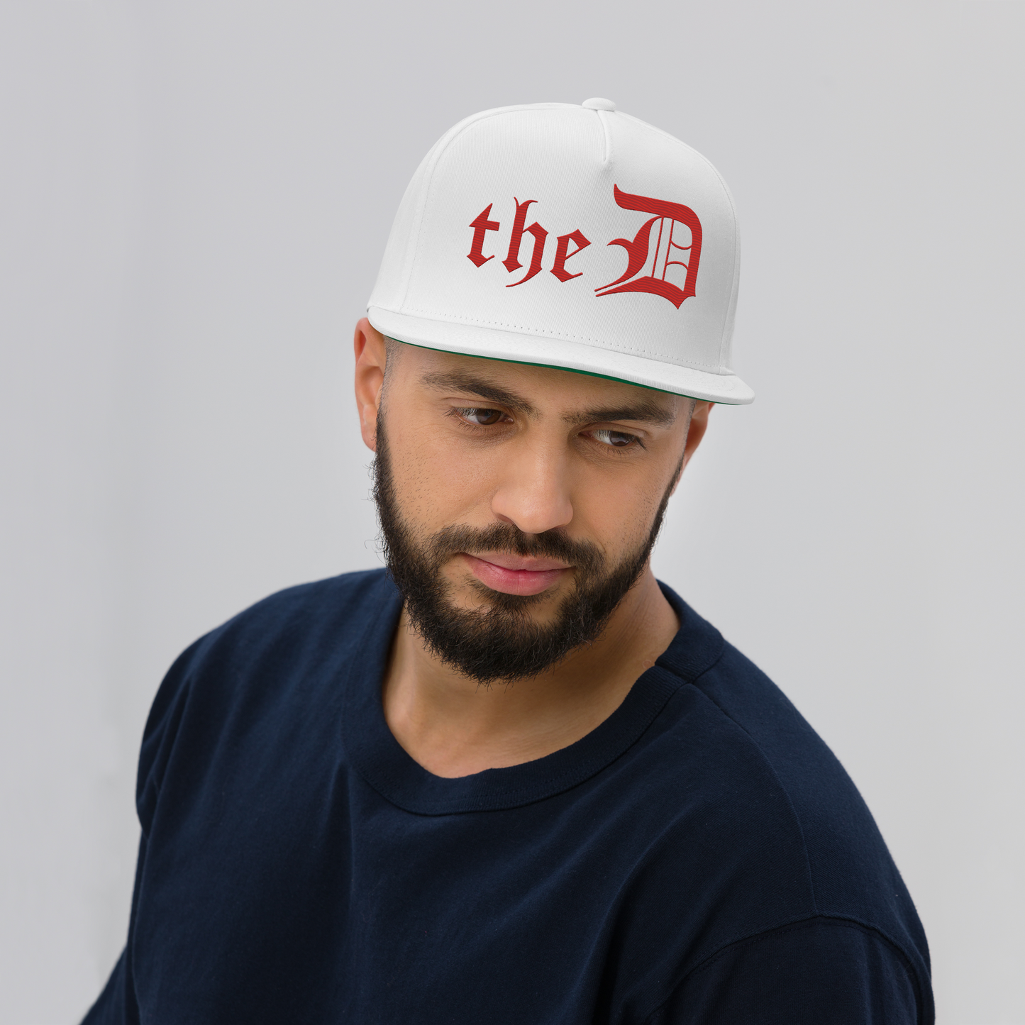 Detroit 'The D' Snapback | 5-Panel - Aliform Red