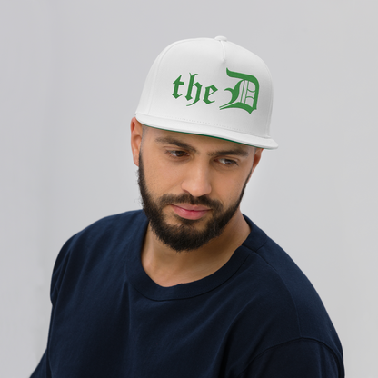 Detroit 'The D' Snapback | 5-Panel - Shamrock Green