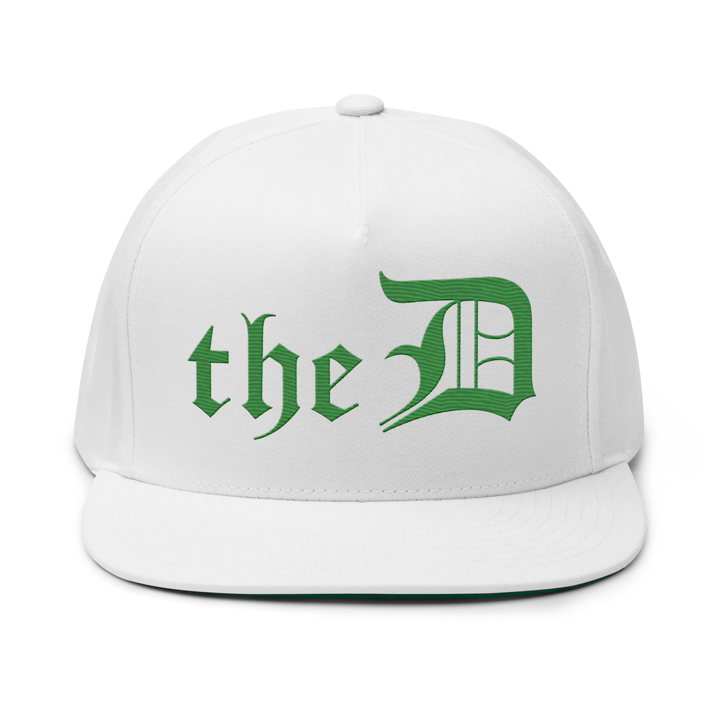 Detroit 'The D' Snapback | 5-Panel - Shamrock Green