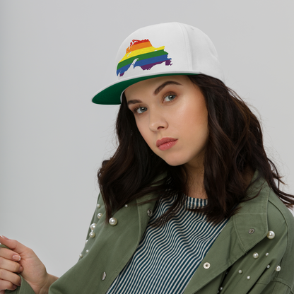 Lake Superior Snapback | 5-Panel - Rainbow Pride Edition