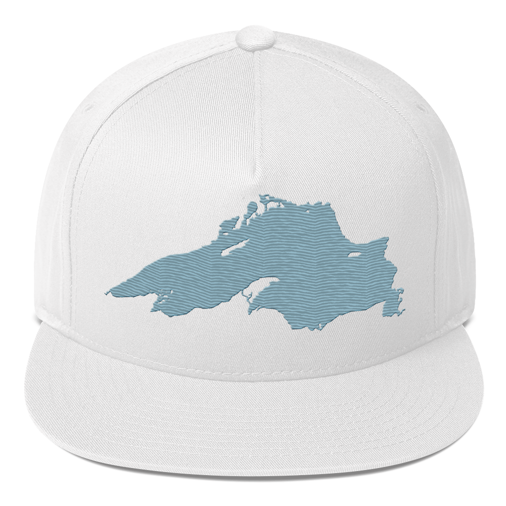 Lake Superior Snapback | 5-Panel - Opal Blue