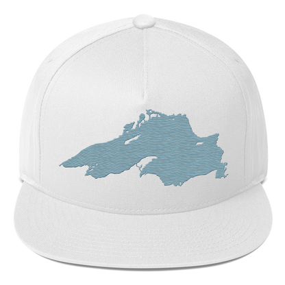 Lake Superior Snapback | 5-Panel - Opal Blue