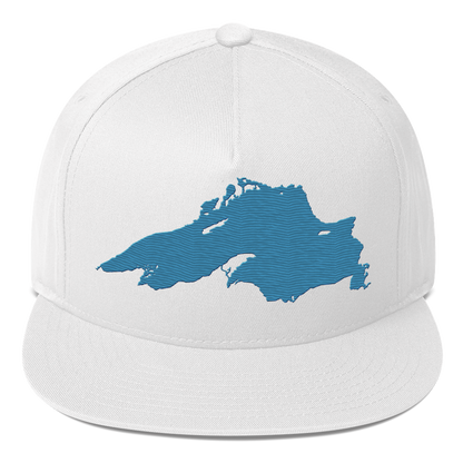 Lake Superior Snapback | 5-Panel - Traverse Blue