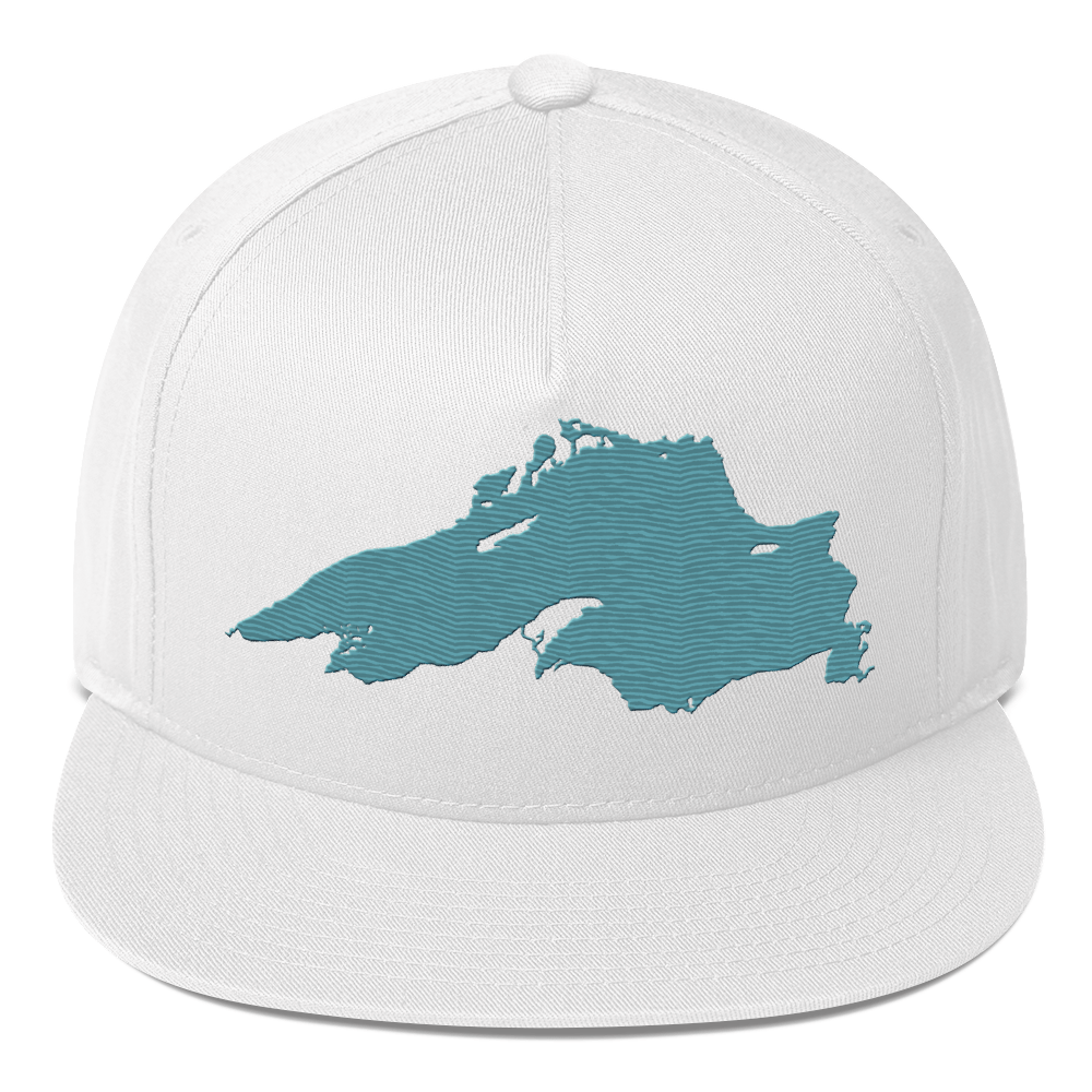 Lake Superior Snapback | 5-Panel - Huron Blue