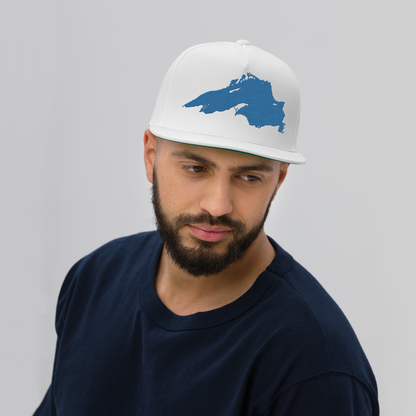 Lake Superior Snapback | 5-Panel - Superior Blue