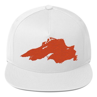 Lake Superior Snapback | 5-Panel - Maple Leaf Orange