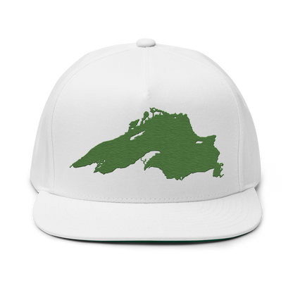 Lake Superior Snapback | 5-Panel - Pine Green